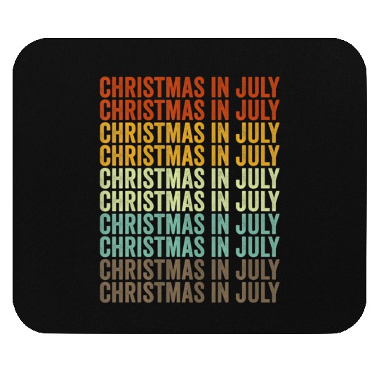 Christmas In July Mouse Pads