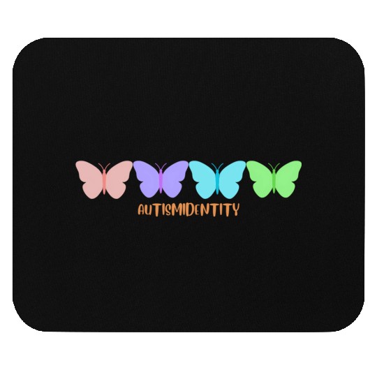 Autism Identity Butterfly Mouse Pads
