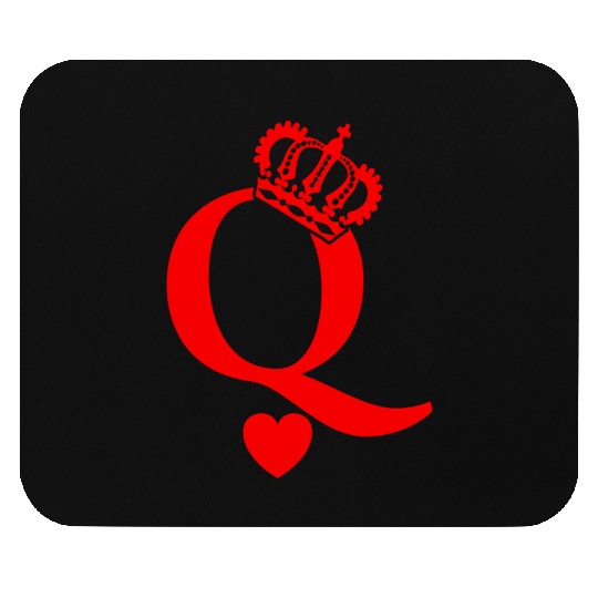 Queen Of Hearts King Of Hearts Playing Cards Deck Mouse Pads