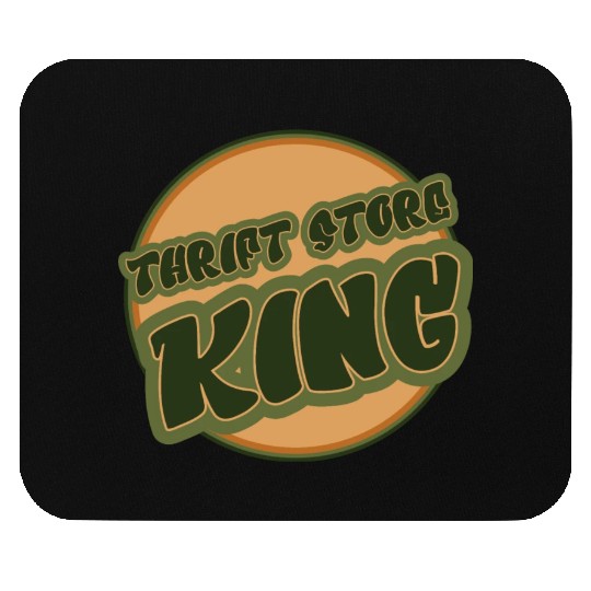 Thrift Store King natural Mouse Pads
