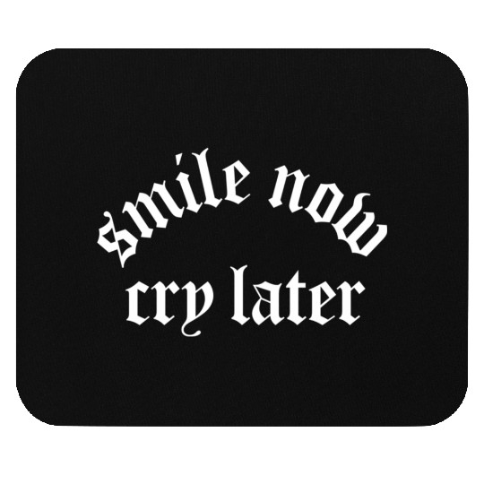 Chicano Tattoo Gang Smile Now Cry Mouse Pads