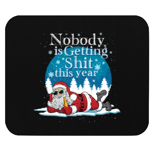 Santa 2020 Claus Ugly Bad Santa Mouse Pads