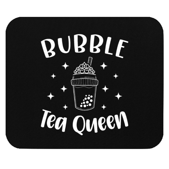 Bubble Tea Queen Boba Tea Drinker Korean Drink Mouse Pads