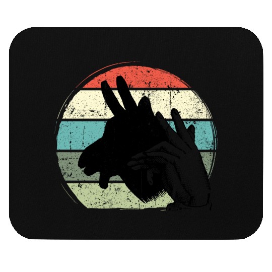 Animal Shadows donkey Mouse Pads