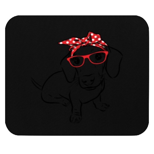 Dachshund Mama Mouse Pads