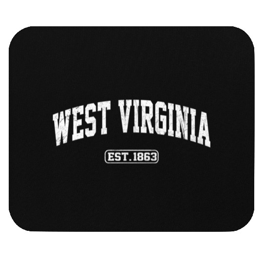 West Virginia State Athletic Style Mouse Pads