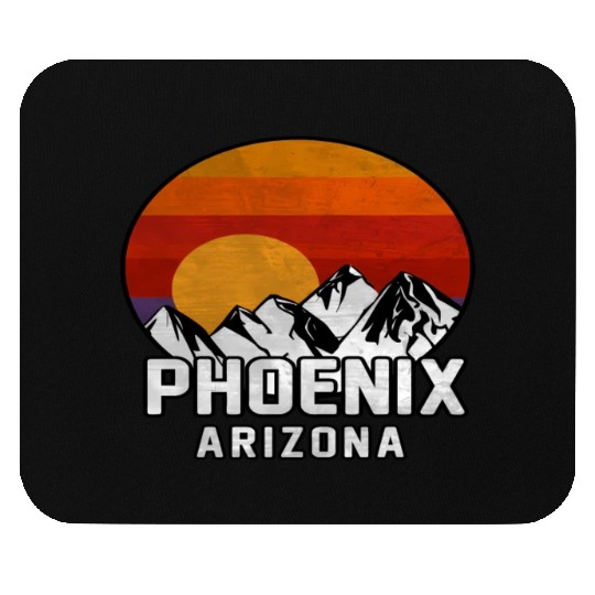 Phoenix Arizonna Mountain Sunset Mouse Pads