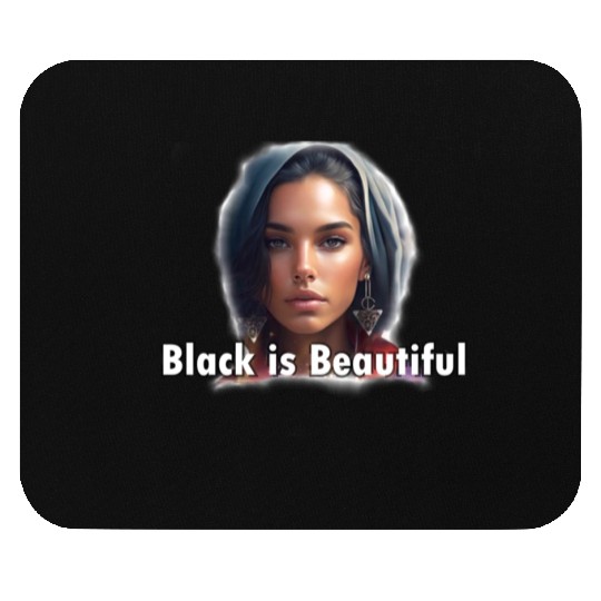 Black is Beautiful Mouse Pads