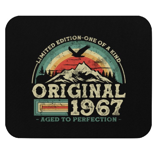 Vintage 1967 Birthday Mouse Pads