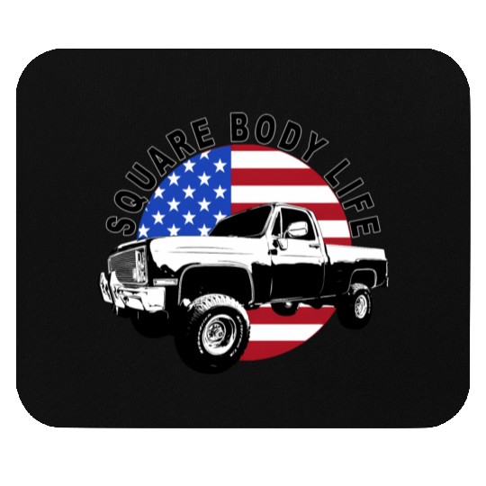 Squarebody Truck 4X4 Square Body Mouse Pads