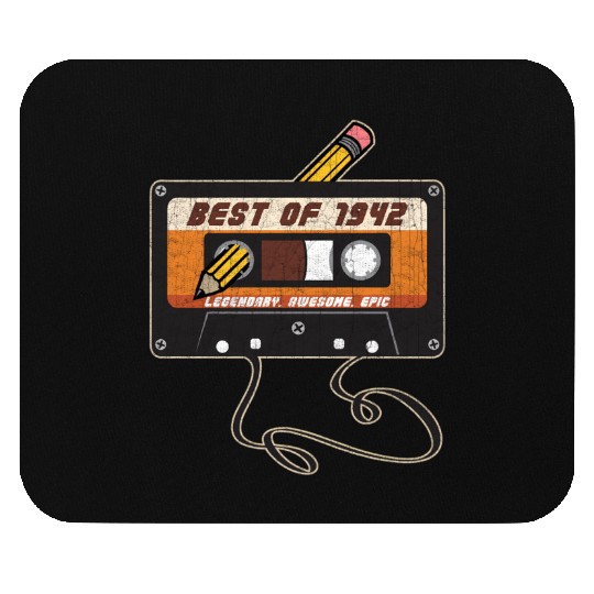 Best Of 1942 Vintage Edition Cassette Tape Mouse Pads