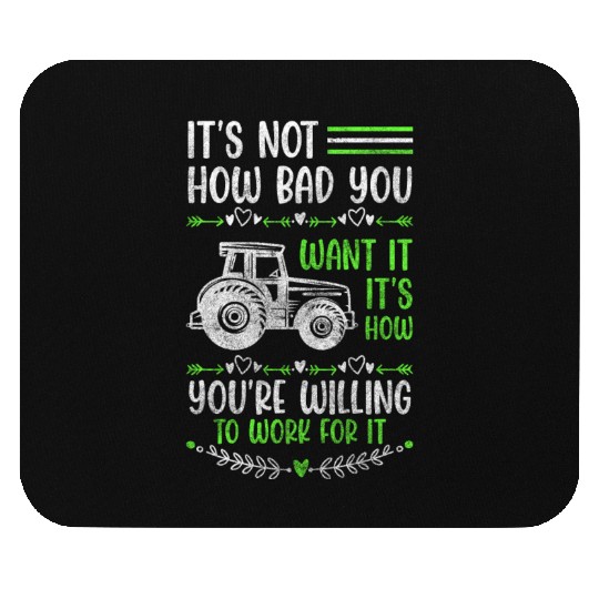 Farmer Work Hard Work Vegetable Mouse Pads