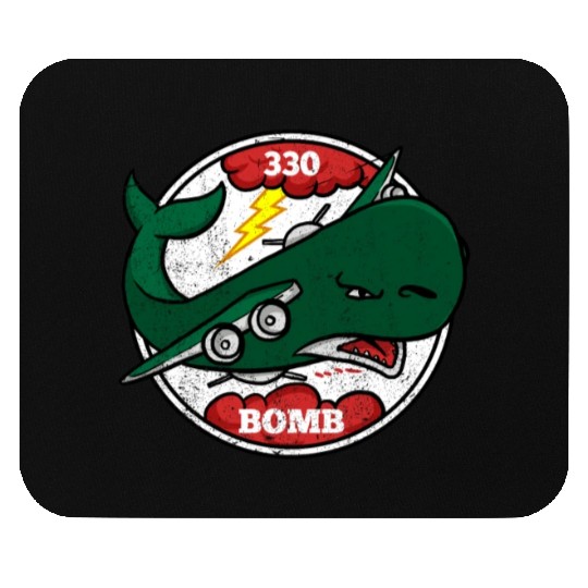 330th Bomb Squadron Patch Vintage Military WWIImil Mouse Pads