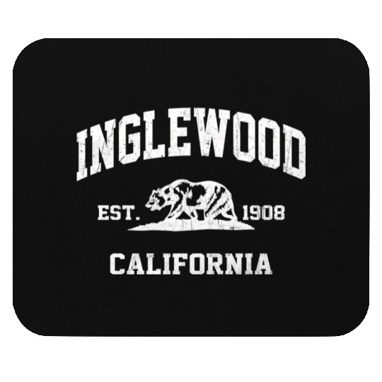 Inglewood California Ca State Athletic Style Mouse Pads