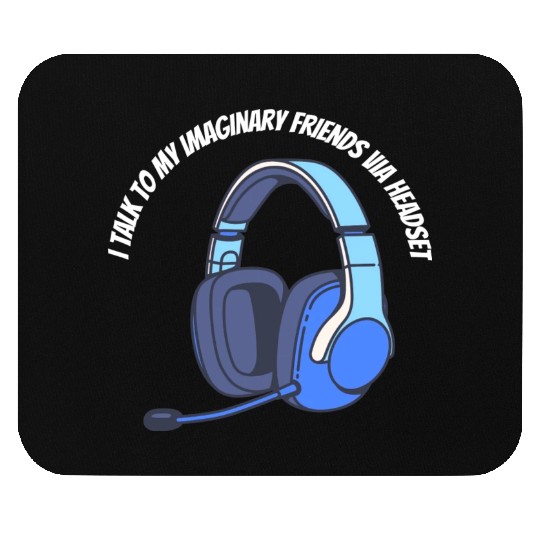 Gamer Imaginary Friends Mouse Pads