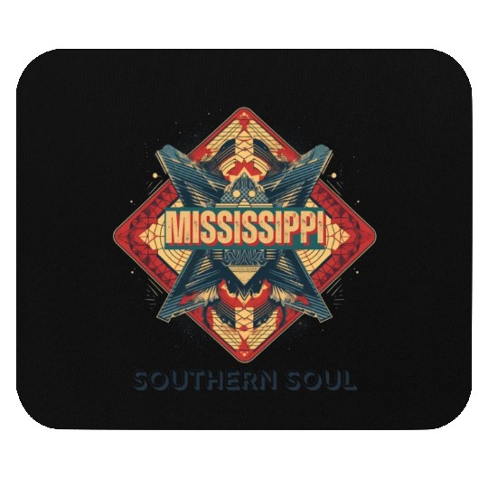 Mississippi vibes Mouse Pads