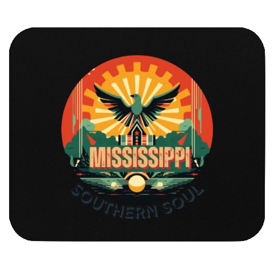 Mississippi vibes Mouse Pads