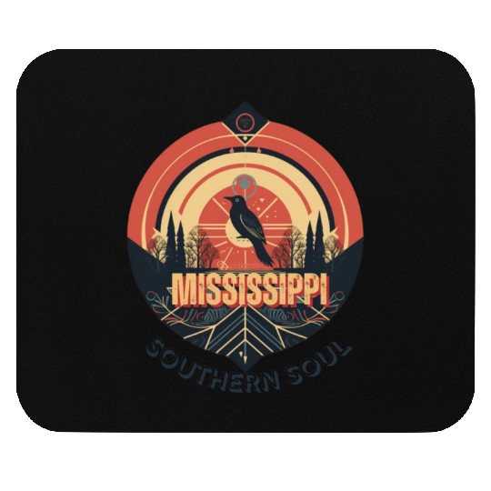 Mississippi vibes Mouse Pads