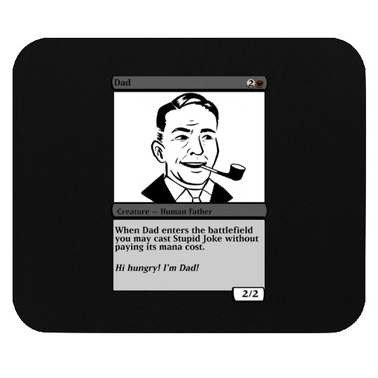 Dad Magic Card Mouse Pads