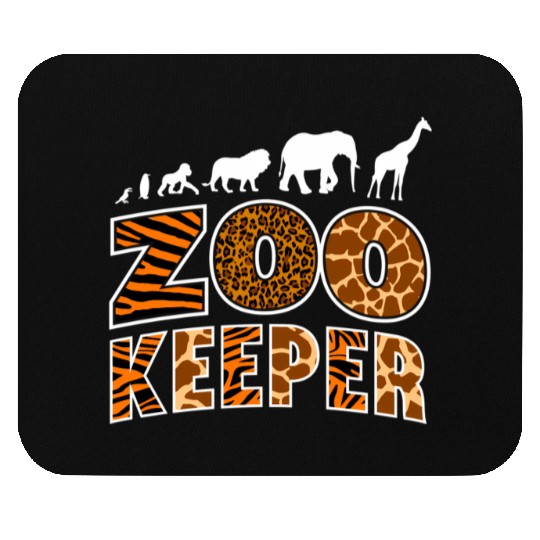 Zoo Keeper Zookeeper Mouse Pads