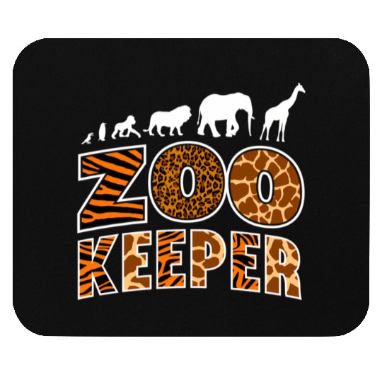 Zoo Keeper Zookeeper Mouse Pads