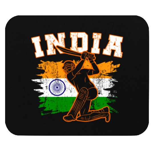 India Flag Indian Cricket Jersey Fans Player Coach Mouse Pads