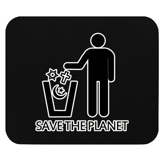 Save The Planet Religions Mouse Pads
