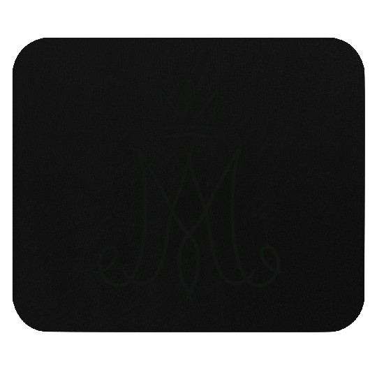 Ave Maria Monogram Mouse Pads