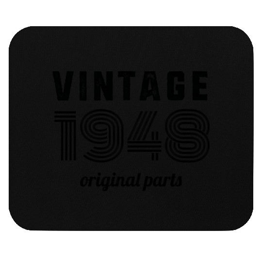 Vintage 1948 Wo 75 Year Old 75Th Mouse Pads