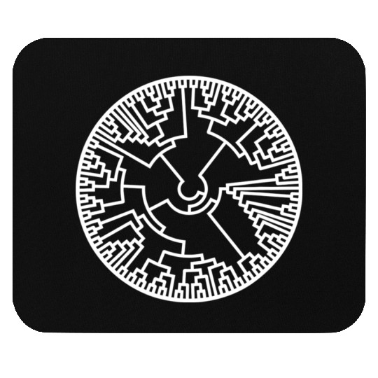 Biologist Phylogenetic Tree Evolution Teacher Mouse Pads