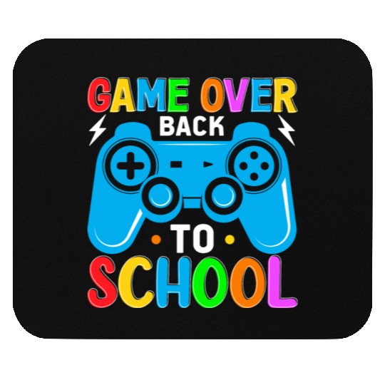 Game Over Back To School Mouse Pads