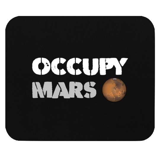 Occupy Mars Replica Science Space Nerd Genius Mouse Pads