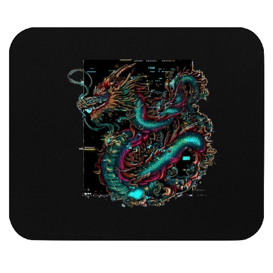 Digital Dragon Mouse Pads