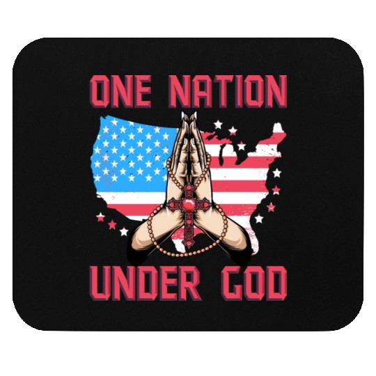 One Nation under God Mouse Pads