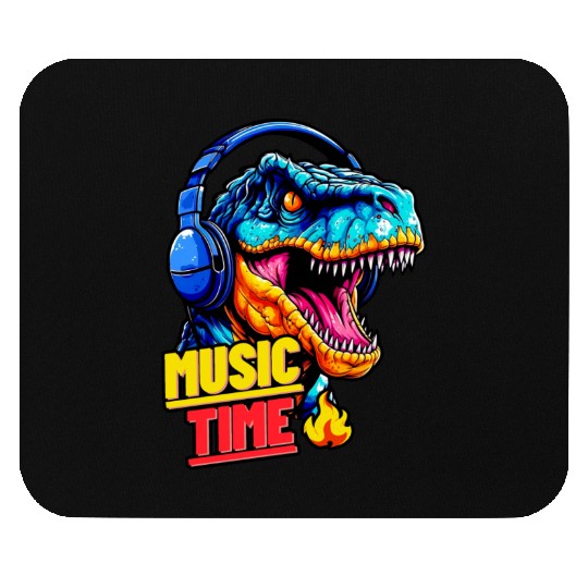 music time Mouse Pads