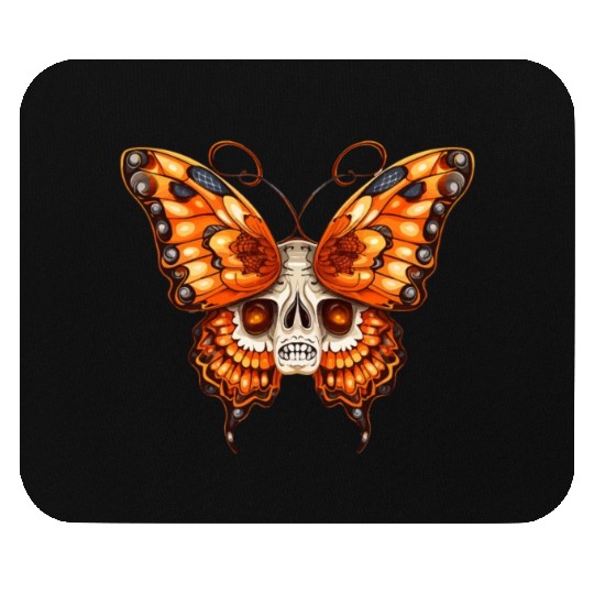 Butterfly Halloween Trick Or Treat Insect Lover Mouse Pads