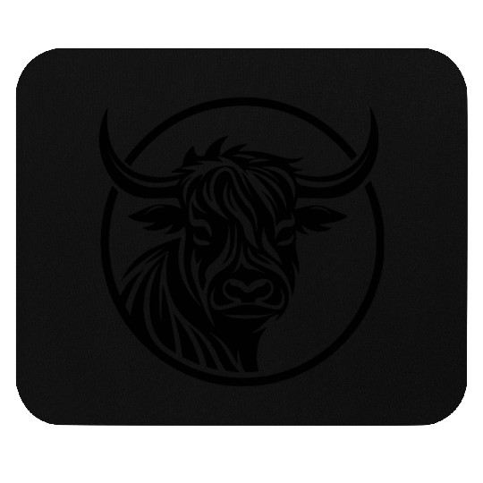Scottish Highland Cow Mouse Pads