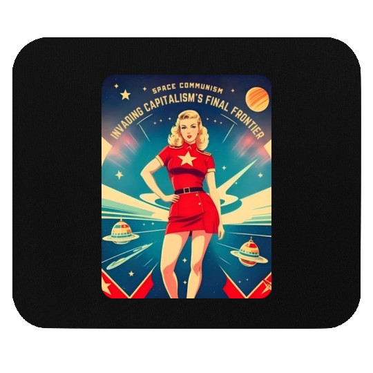 Funny Retro Cold War Soviet Communism USSR Humor Mouse Pads