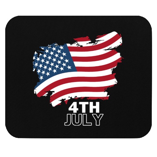 4th July The Independence Day of America Mouse Pads