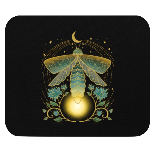 Firefly Magical Lunar Mystical For Nature Mouse Pads