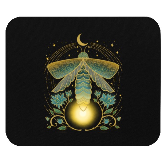 Firefly Magical Lunar Mystical For Nature Mouse Pads