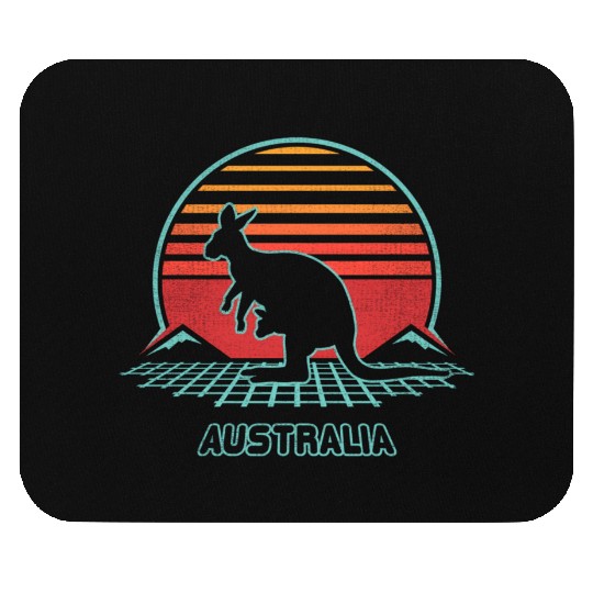 Australia 80S Style Mouse Pads