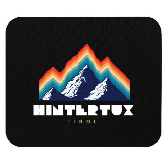 Hintertux Tyrol Austria 80S Ski Mouse Pads