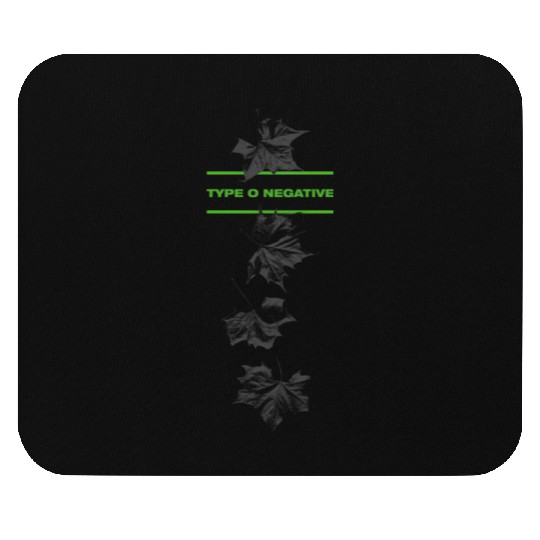 Type O Negative Leaves Double Sided Black Mouse Pads