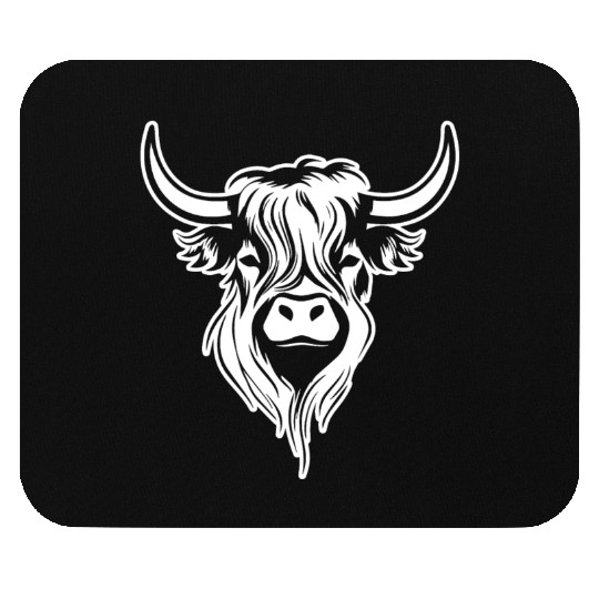 Scottish Highland Cow Mouse Pads