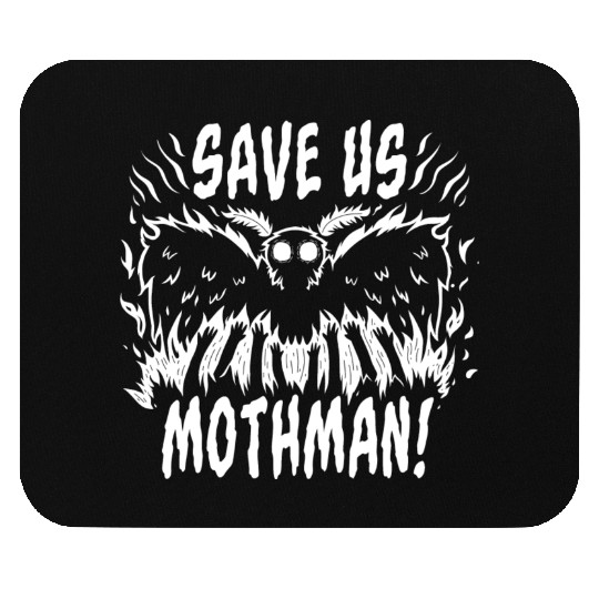 Save Us Mothman Mouse Pads