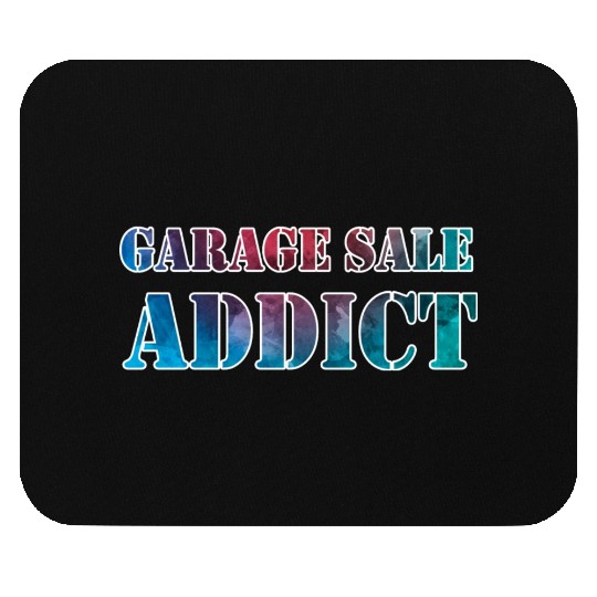 Garage Sale Addict watercolor Mouse Pads
