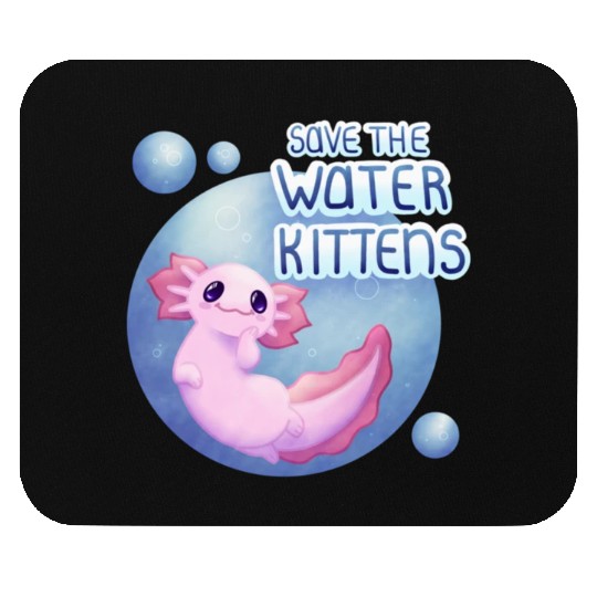 Save the Water Kittens Mouse Pads