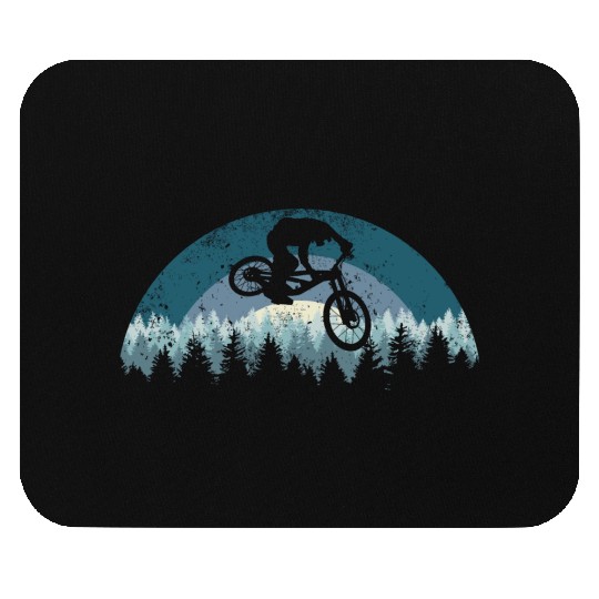 Mountain Bike Retro Mouse Pads