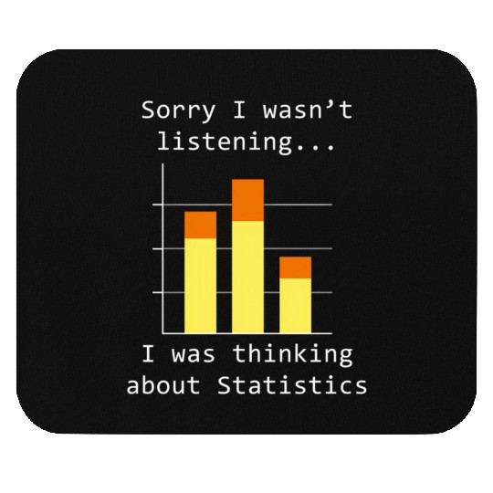 Thinking About Statistics Data Science Mouse Pads